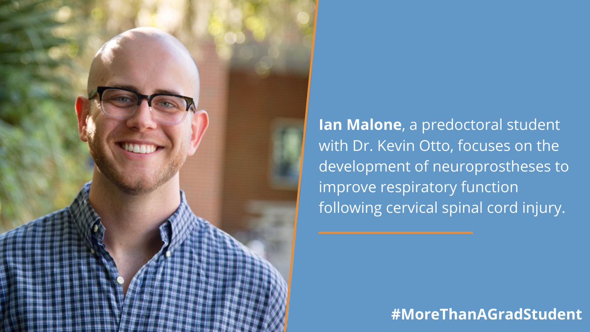 UFBreathe's tweet photo. For our final #GradStudentAppreciationWeek highlight, we'd like to recognize BREATHE T32 predoc student, Ian Malone! You can learn more about @IanGMalone &amp; his research alongside @OttoKev here: https://t.co/xApuQuZNKe #MoreThanAGradStudent @ufogpd https://t.co/4ciS5Kk4k5
