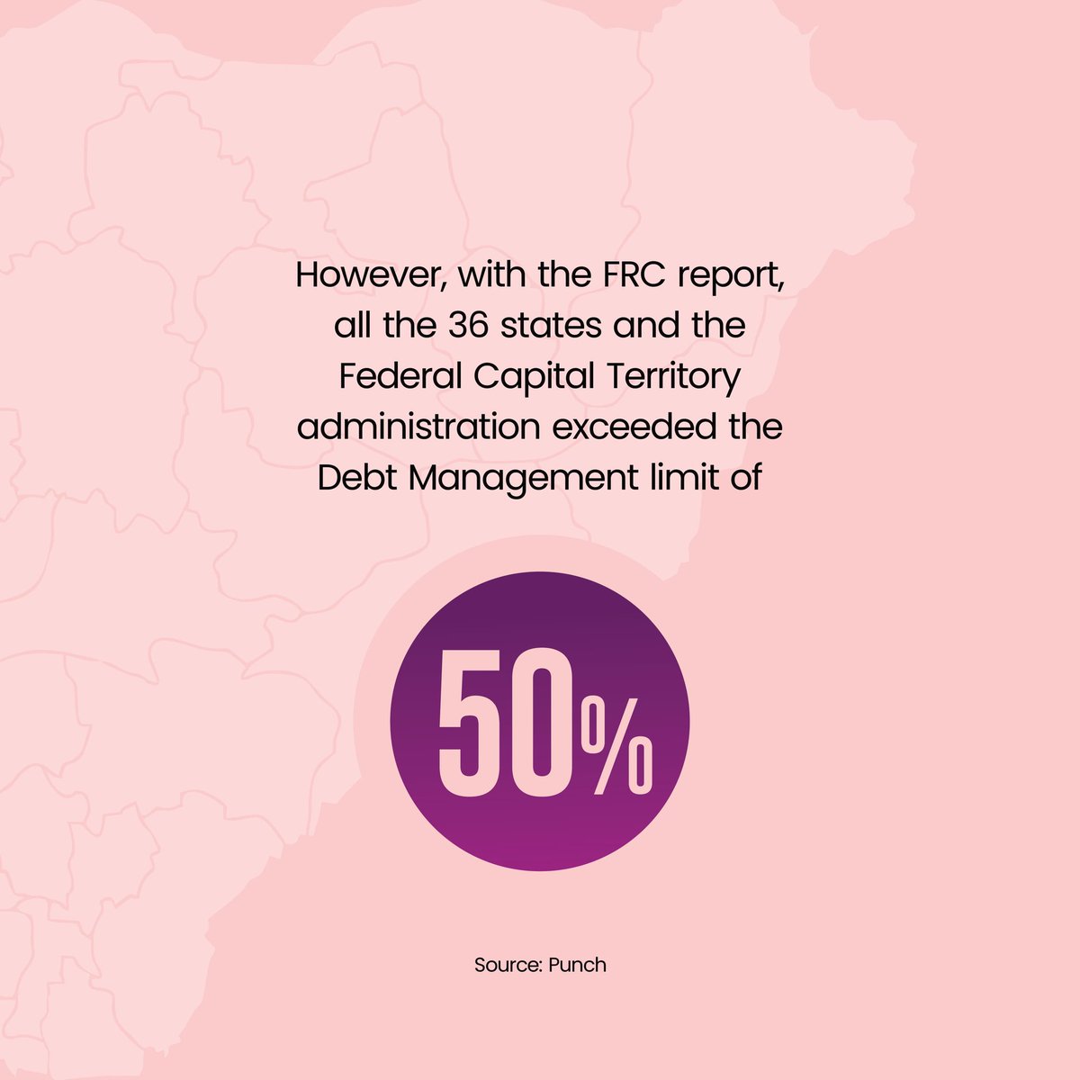 ymonitorng's tweet photo. ...the guidelines by the Debt Management Office, we discovered that all states' debt stocks exceeded 50% of their revenue.
What are your thoughts on the poor debt management of states in Nigeria?
#YMonitor
#FiscalDiscipline
#DebtProfile https://t.co/5c6gcY1fMk