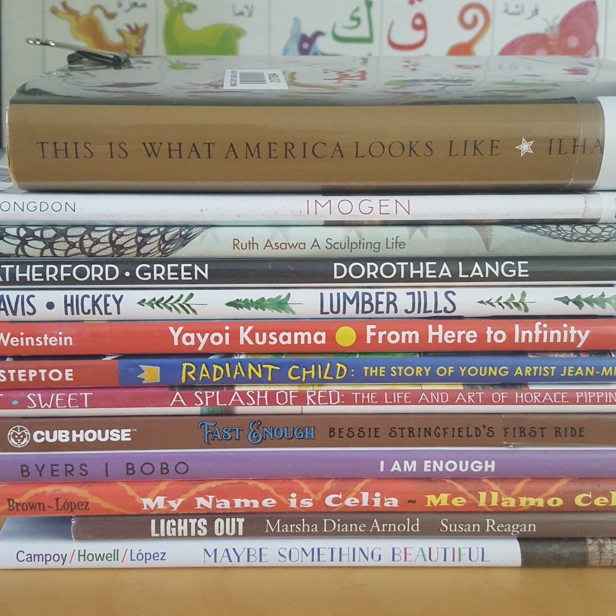 acraftyarab's tweet photo. BFF: Are you excited about the vaccine & things going back to normal? What exotic location are you vacationing in first?
Me: my library
#kidlitstack #KidLit https://t.co/meyzP0oQUB