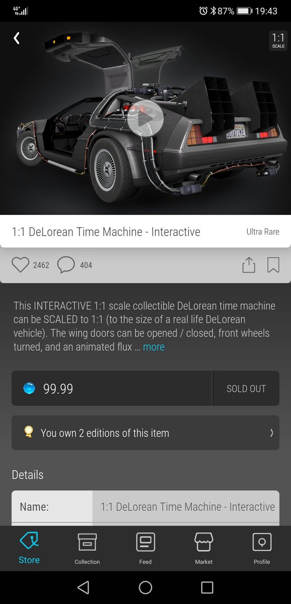 Taadow69's tweet photo. @vevecollectible I didn't want two of them. Luckily I was able to sell one!
Please this app, as the stress is just not worth it. https://t.co/LaxMHGhyKX