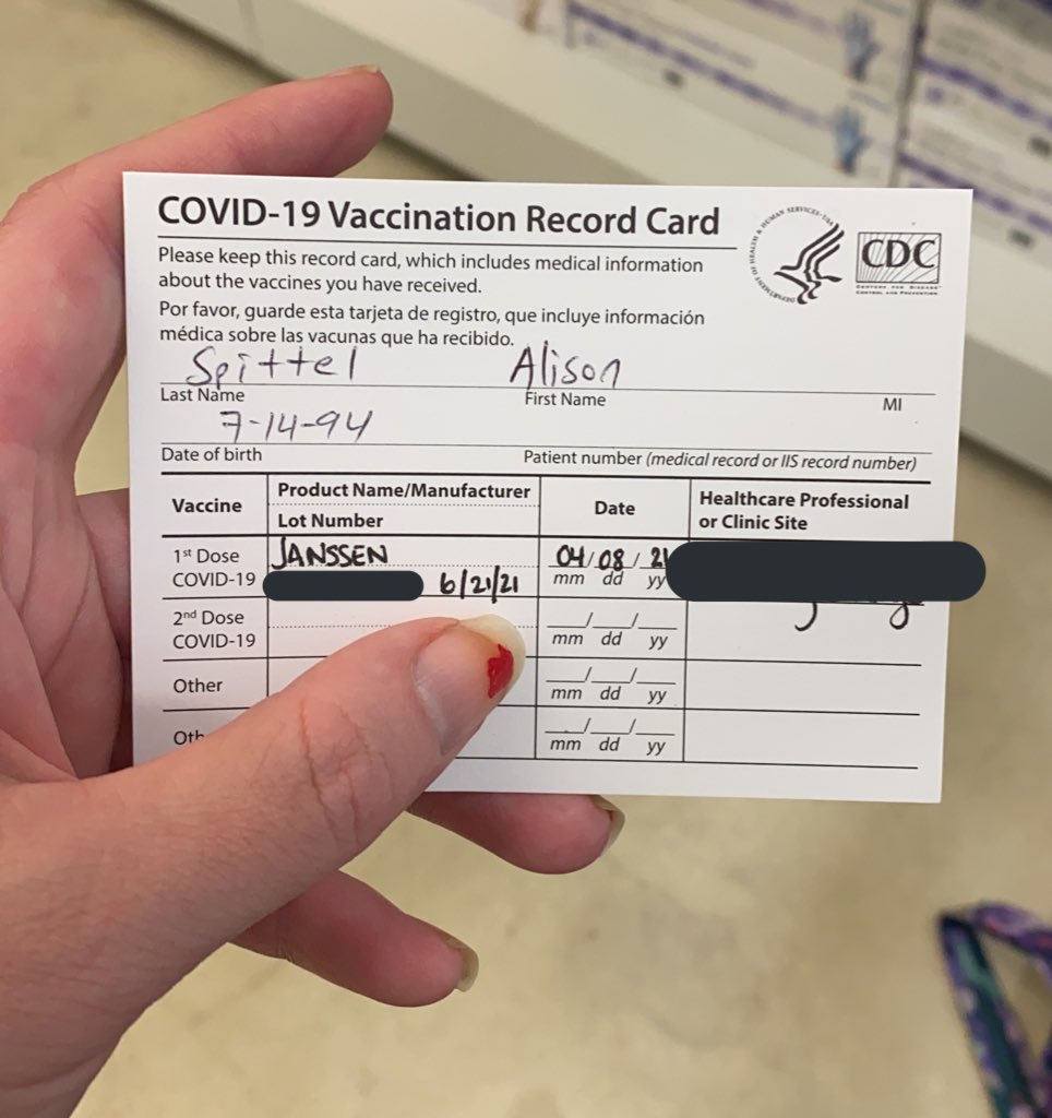 ASpittel's tweet image. Fully vaccinated!!!!!!!!!!!!!!!!!!!!!!! 😭 🥲