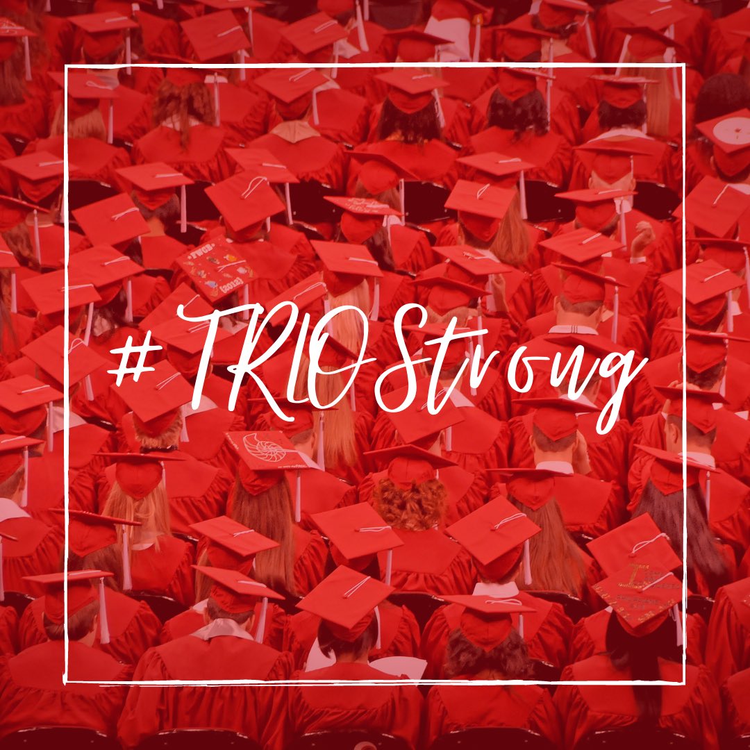 NCState_TRIOSSS's tweet image. For today’s challenge, tell us how TRIO has made you stronger! Use the hashtag #TRIOStrong and tag us in your tweets!