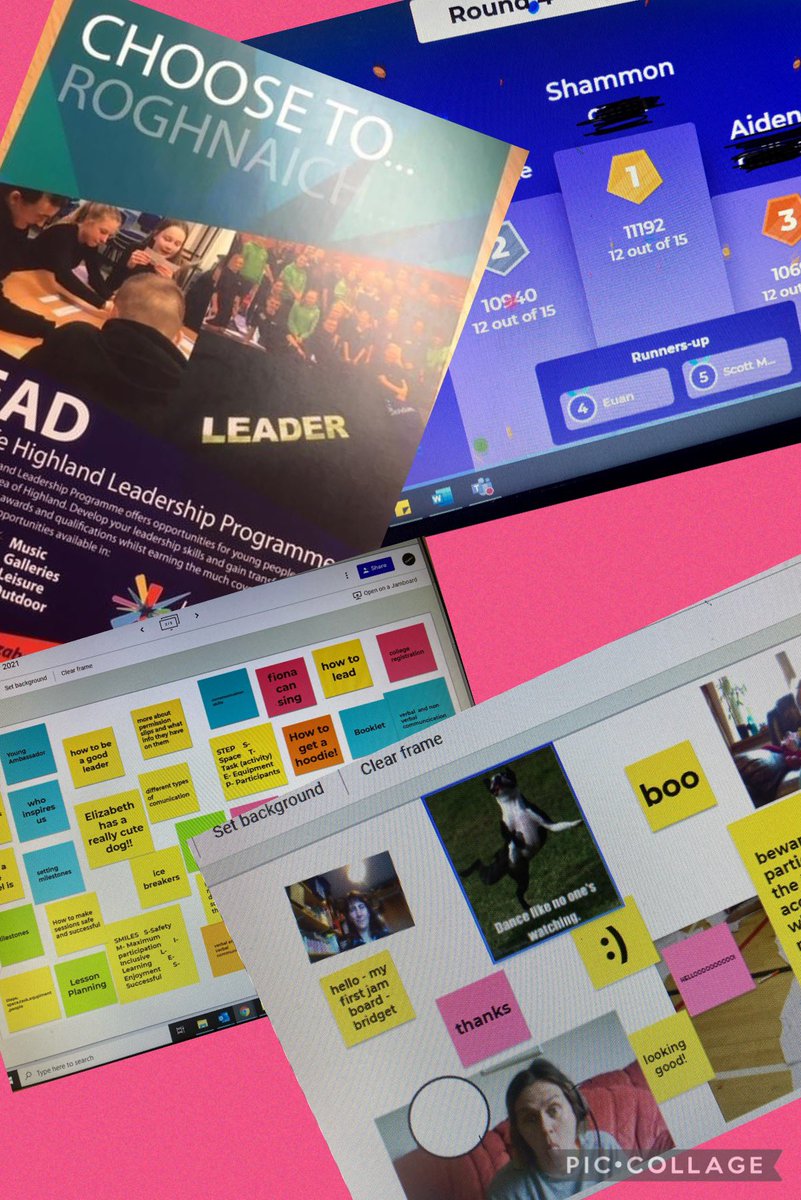 HLHLeadershp's tweet photo. Well done to #youngleaders who completed intro to #ChooseToLead or #ChooseToDance this week. Amazing attendance from across #Highland And to the ASC who learned to use #jamboard 🤣🤣@NairnAcad @MillburnAcademy @FortroseAcad @LochaberHigh @PortreeHigh @GairlochHigh @Ardnarmurchan https://t.co/JQzBkR9EB2