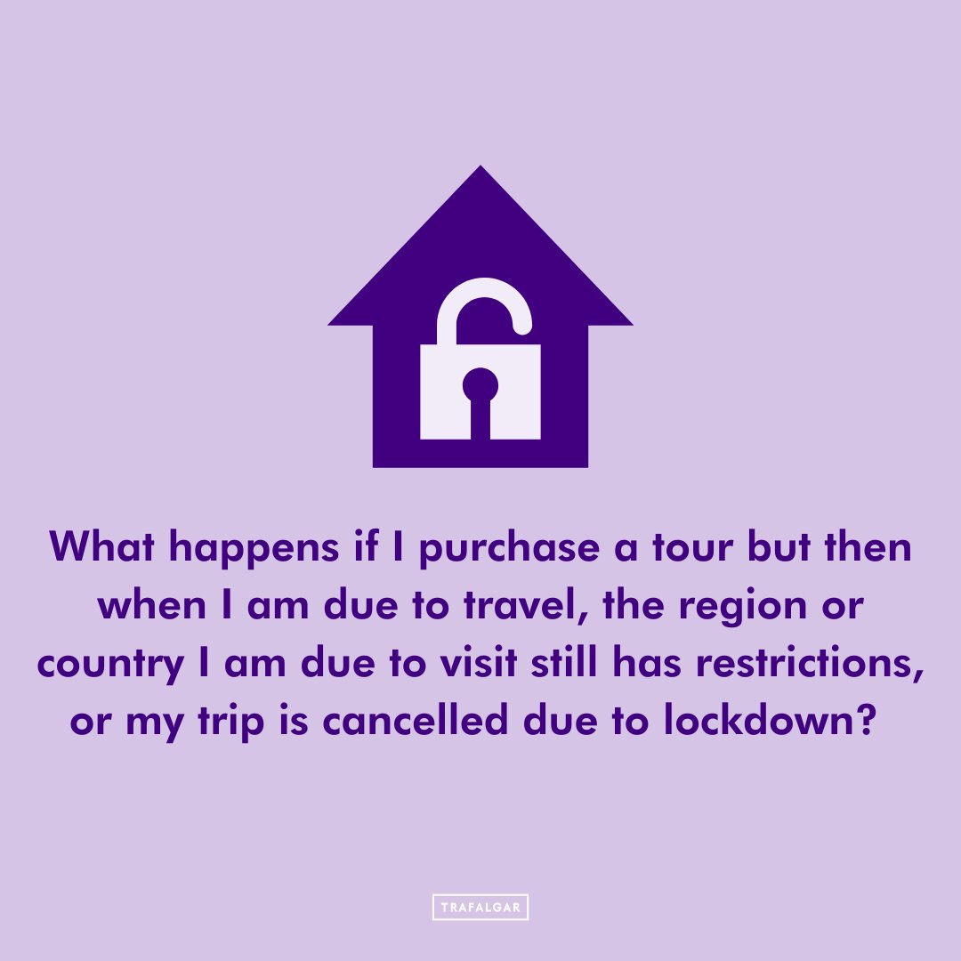 TrafalgarTalk's tweet photo. We know you have questions about travelling with us in 2021 and beyond. That's why you can find all the answers to these questions and any others you might have on our website, in our full list of FAQs https://t.co/L9WnErSQZ4 https://t.co/dLsIJjBngL