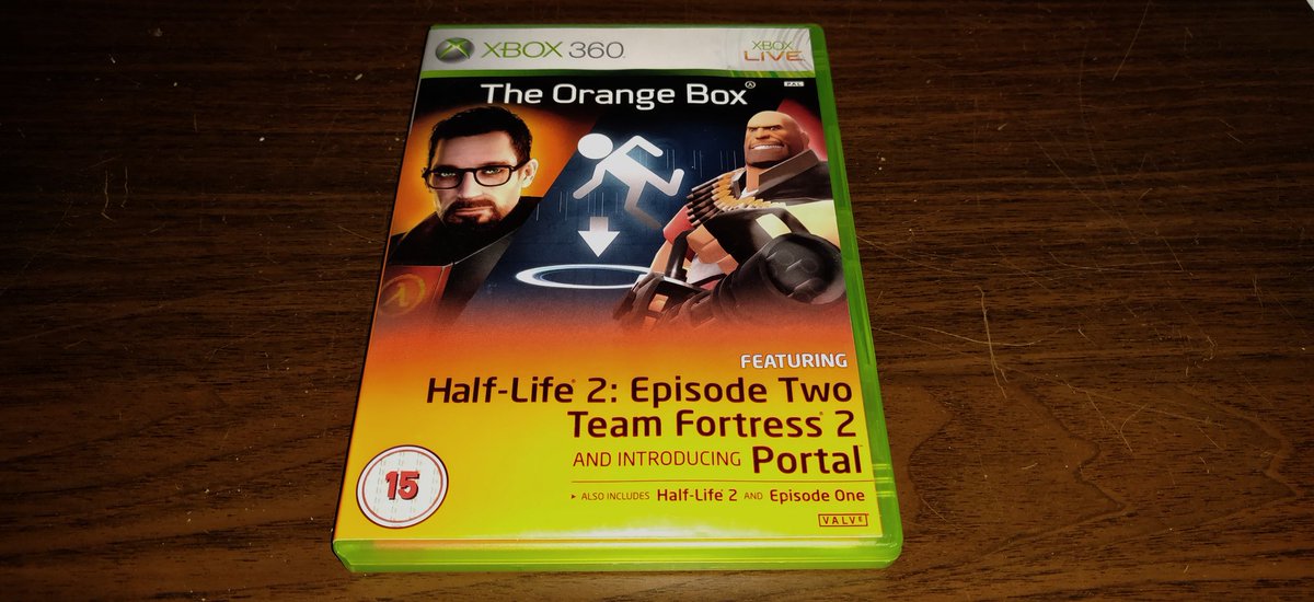  #100Games100DaysDay 78/100: The Orange Box ( #Xbox360, 2007)One of the best and most important gaming compilations ever...Half Life Episode Two, Team Fotrtess 2... And the introduction of Portal.Indispensible.
