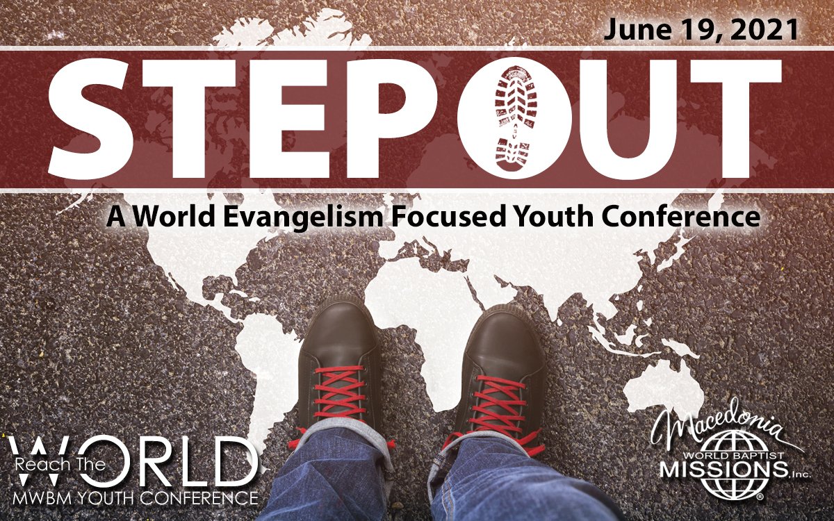 We are excited to announce our first annual Reach the World Youth Conference, happening Saturday, June 19, 2021.  Make your plans now to be part of this event.  We have limited spaces available for the Youth Conference, so reserve yours today!
More Info: ow.ly/IdvX50Ek3ka