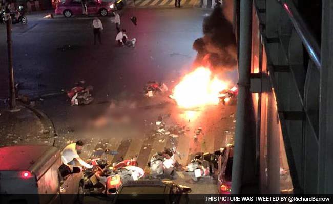 August 17, 2015. 2  #Uyghur attackers Adem Karadag and Mieraili Yusufu set off bomb attack at Erawan Shrine, Bangkok that’s frequented by Chinese tourists. 20 killed, 125 injured.