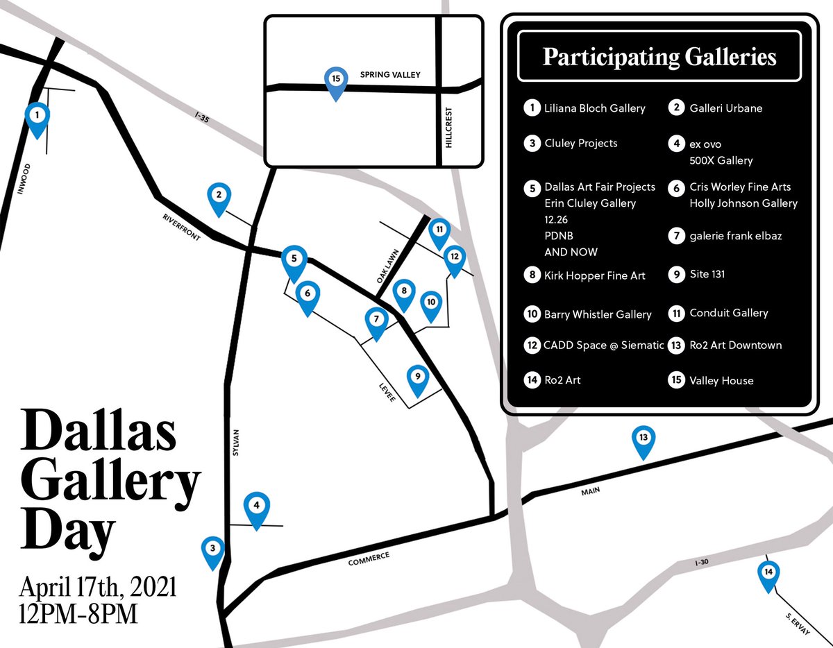 In marking the new season, the Dallas Art Fair has partnered up with many galleries to celebrate Dallas Gallery Day on April 17, 2021, an annual celebration of art, gallery tours, and artist talks. ⁣⁣Will you gallery hop with us? 🎨
#DallasGalleryDay #dallasart #patronmagazine