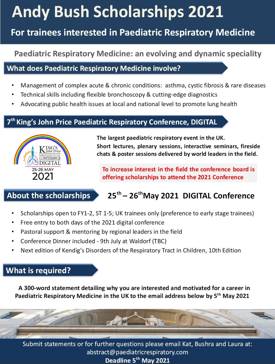 Paediatric Respiratory Conference, London tweet media