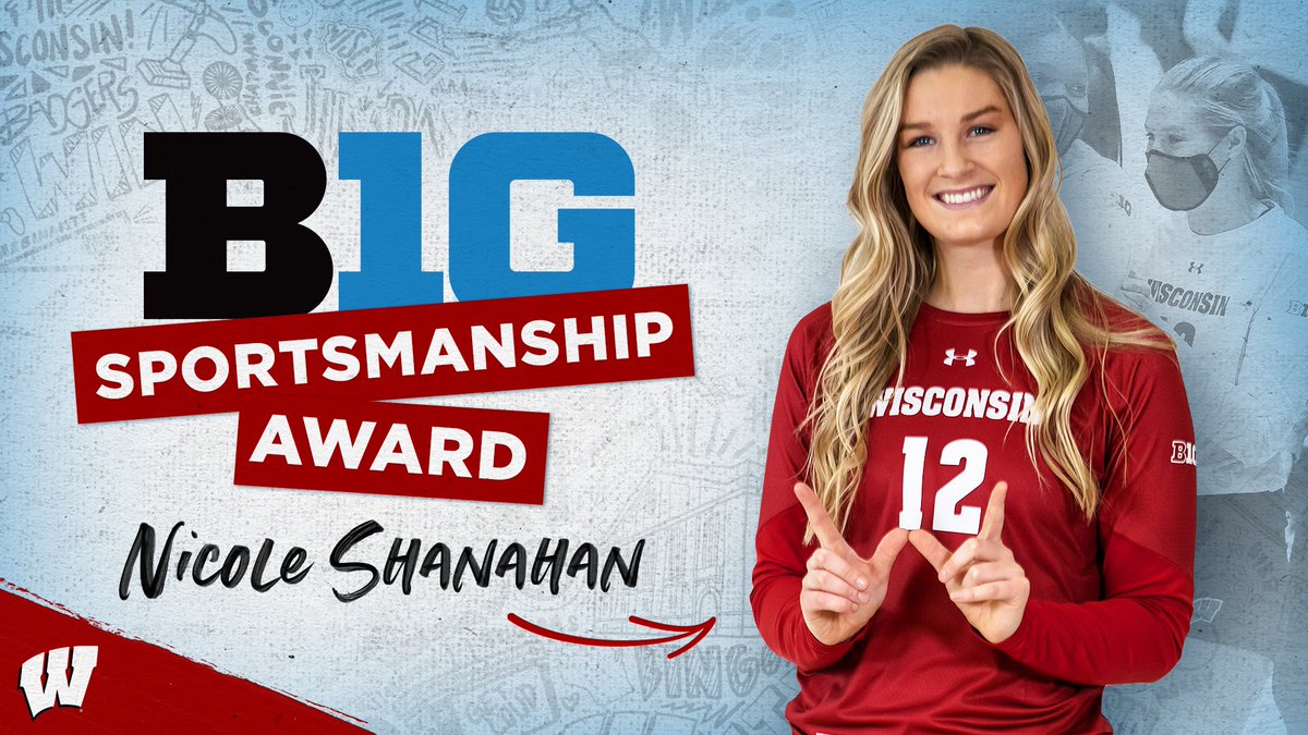 🏆BIG TEN SPORTSMANSHIP AWARD🏆

SHANNY!!! (<a href="/NicoleShanny07/">Nicole Shanahan</a>)