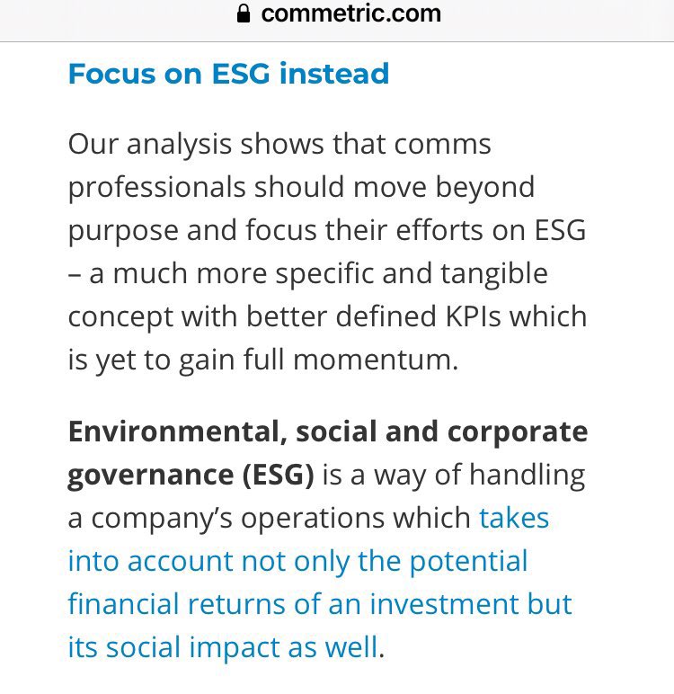 CurtisSChin's tweet photo. What’s #BeyondPurpose? Don’t just talk corporate purpose; share #ESG substance, & as for ESG Tweets, @Commetric says go to👉 @nancylevine @daviddoughty @peter_mcgahan @ChukaUmunna @dianeyentel @Fireynolds @iioannoulbs @alicekorngold @gavinesler 🙋🏻♂️&…https://t.co/ZoQuQSsUDn #SDGs https://t.co/L3vWw4M23V