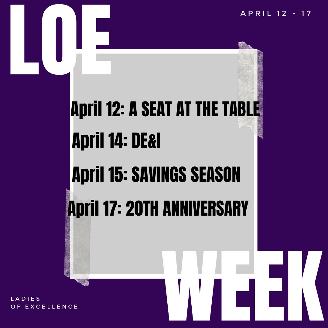 Ladies of Excellence (LadiesofExcell1) Twitter