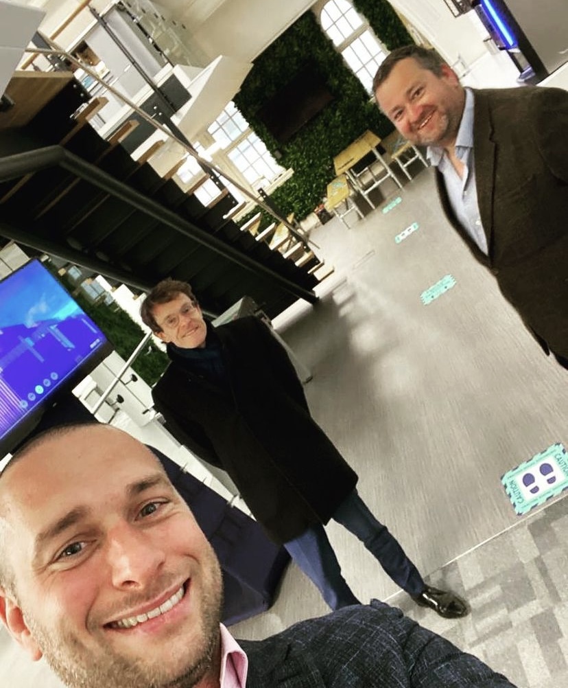 CentrickBrum's tweet photo. We want to give a HUGE thanks to @andy4wm for popping into our head office to record an upcoming episode of #CentrickTalksProperty with Group Sales & Lettings Director Andy Butts this afternoon.๐
It's set to be a great episode & we can't wait to share it with you!๐ https://t.co/zWZOi7CN3D