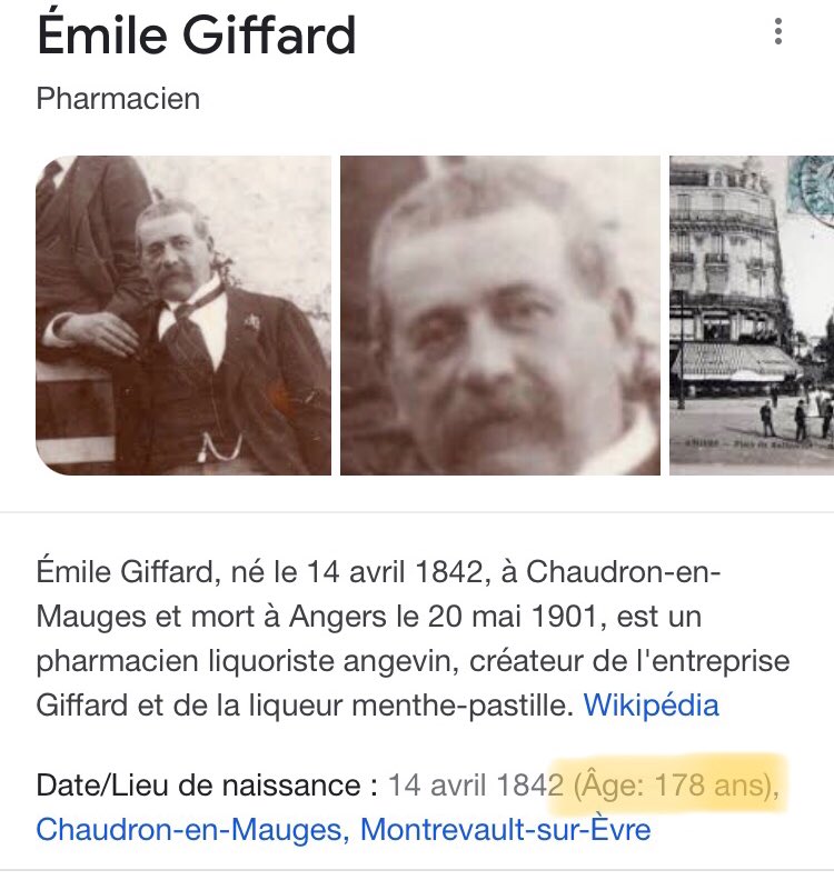 Il n’y a pas à dire, la Menthe-Pastille ça conserve !! 👨🏻‍🦳🍸 cc #Angers #Giffard
