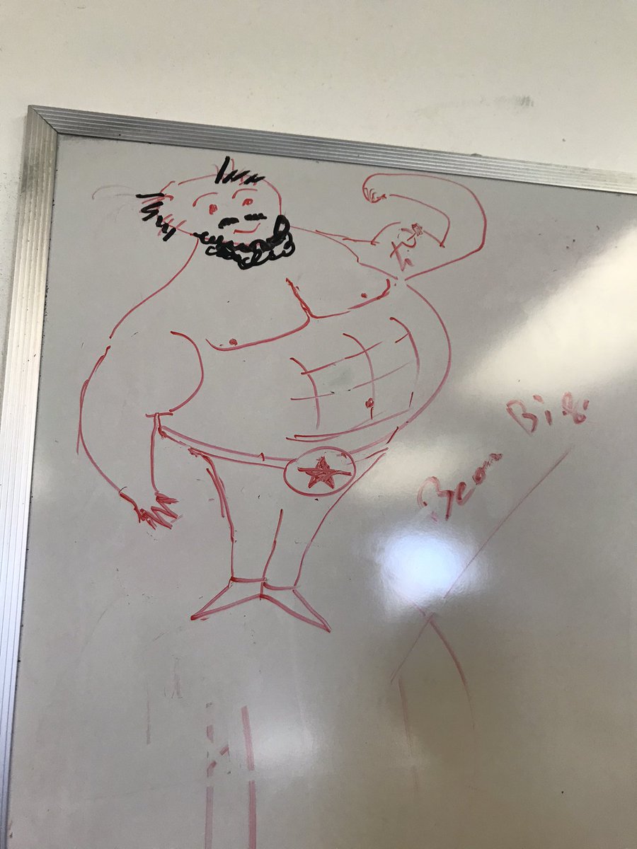 When you have colleagues with artistic spirits in lab: