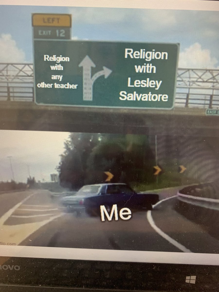 LesleySalvatore's tweet photo. A few fun #religionclass memes to end octomester 6. Great bunch of #ocsb students in #theVAway https://t.co/Dap0DTRc9N