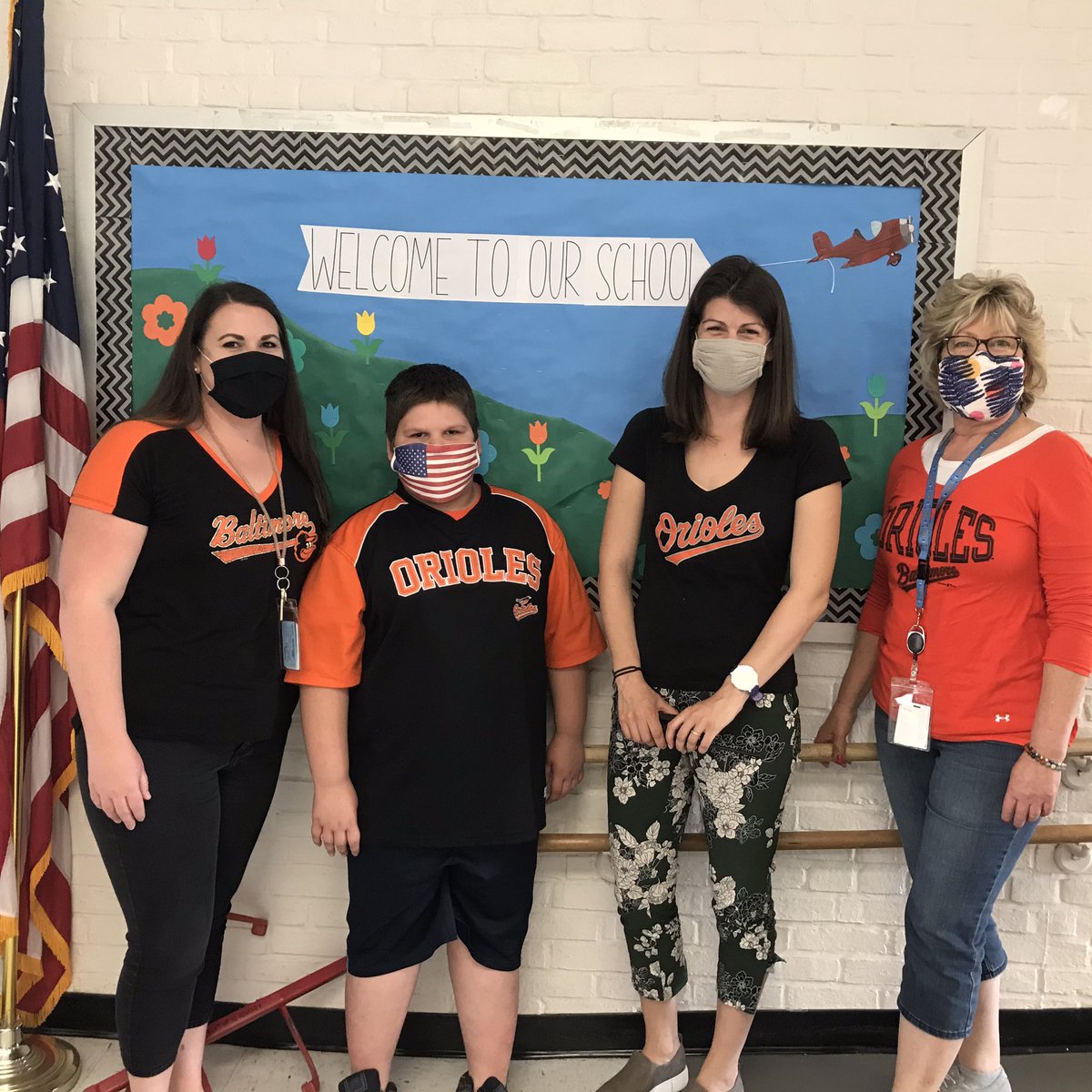 Happy Opening Day!  
🖤🧡⚾️Let’s go O’s ⚾️🧡🖤