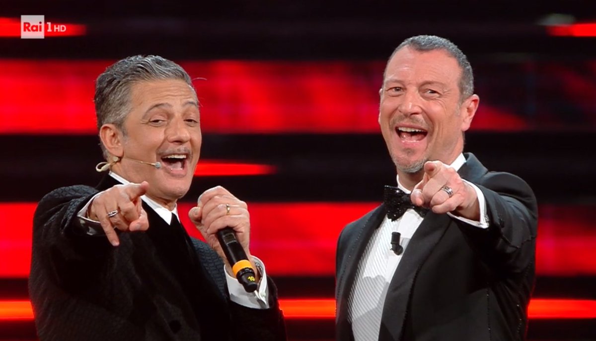 It was my first time watching Sanremo this year and it was really good, I hope when Italy wins Eurovision that Amadeus and Fiorello will host it and perform 