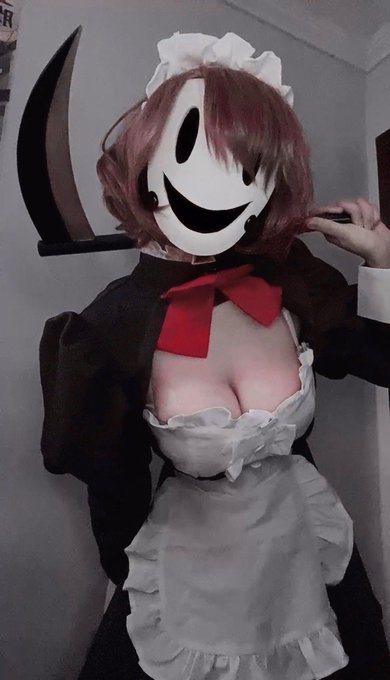for those who wanted the full photo 🖤 #maidmask #HighRiseInvasion #cosplay https://t.co/kMwaWuN8H4<a href="/tag/maidmask"class="tags">#maidmask</a><a href="/tag/cosplay"class="tags"><span>#cosplay</span></a><a href="/tag/highriseinvasion"class="tags"><span>#highriseinvasion</span></a>