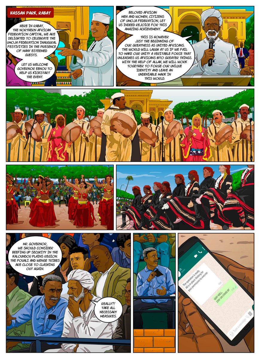 AfricaFactsZone's tweet photo. Can Africa become ONE? Here is an illustrated story of Africa coming together to become the Umoja Federation. Visit @UmojaFederation. Get more from https://t.co/MOjgjVcp5m https://t.co/eAD5PfrLZI