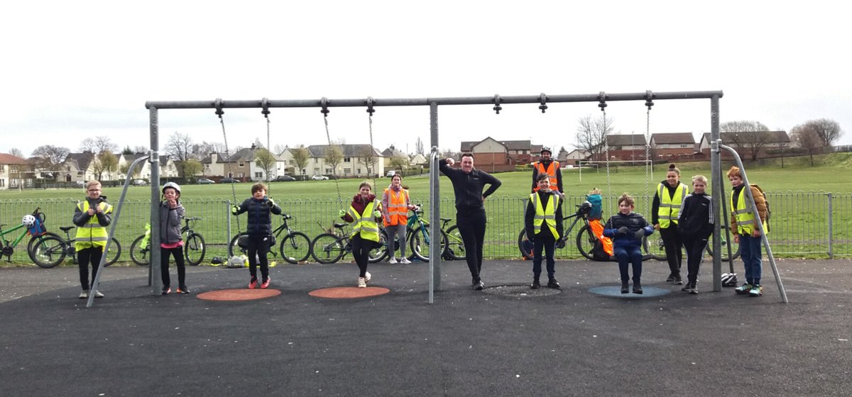 a great #bikeability session with the #ysistreetbikescrew with <a href="/AllanYsortit/">Allan</a> and @Amygibson03_ so proud of the team it was a great day and finally used the mini road layout in Whitecrook park <a href="/ysortit/">Y sort it</a> <a href="/GillianYsortit/">GillianYsortit</a> <a href="/CyclingScotland/">Cycling Scotland</a> <a href="/WDCouncil/">West Dunbartonshire Council</a> <a href="/LyndseyYsi/">LyndseyYsortit</a> @AllisonYSortIt
