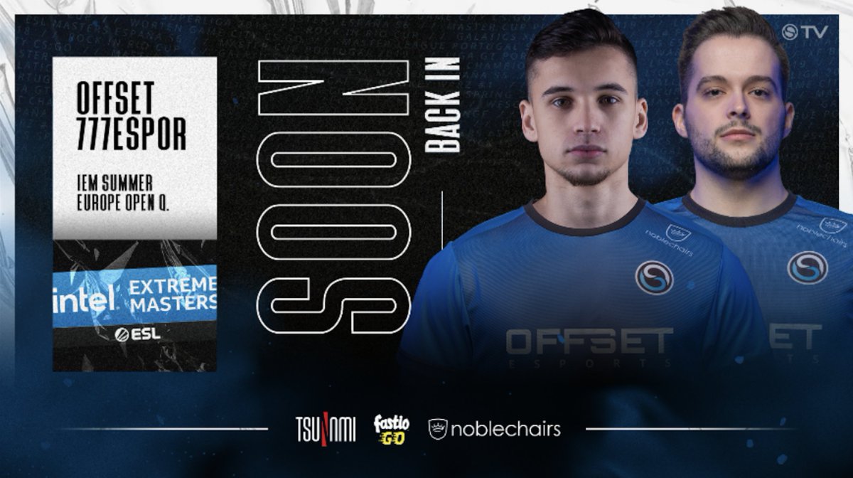 Offset_Esports's tweet photo. Seguimos em frente neste qualificador após uma vitória pela margem mínima frente aos #WonderKids 💙
Contamos com o teu apoio frente aos #777Esports!
EM DIRETO 📺 https://t.co/J8vUZ7n913
#NoDaysOFF #OFFSETTV #IEMQualifier https://t.co/xXG9mMjAFe