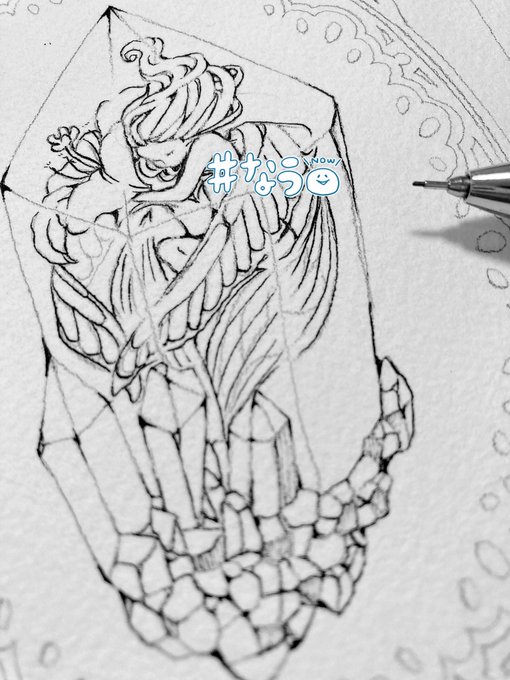 妖精の結晶

#wip #創作の狼煙 #イラスト 