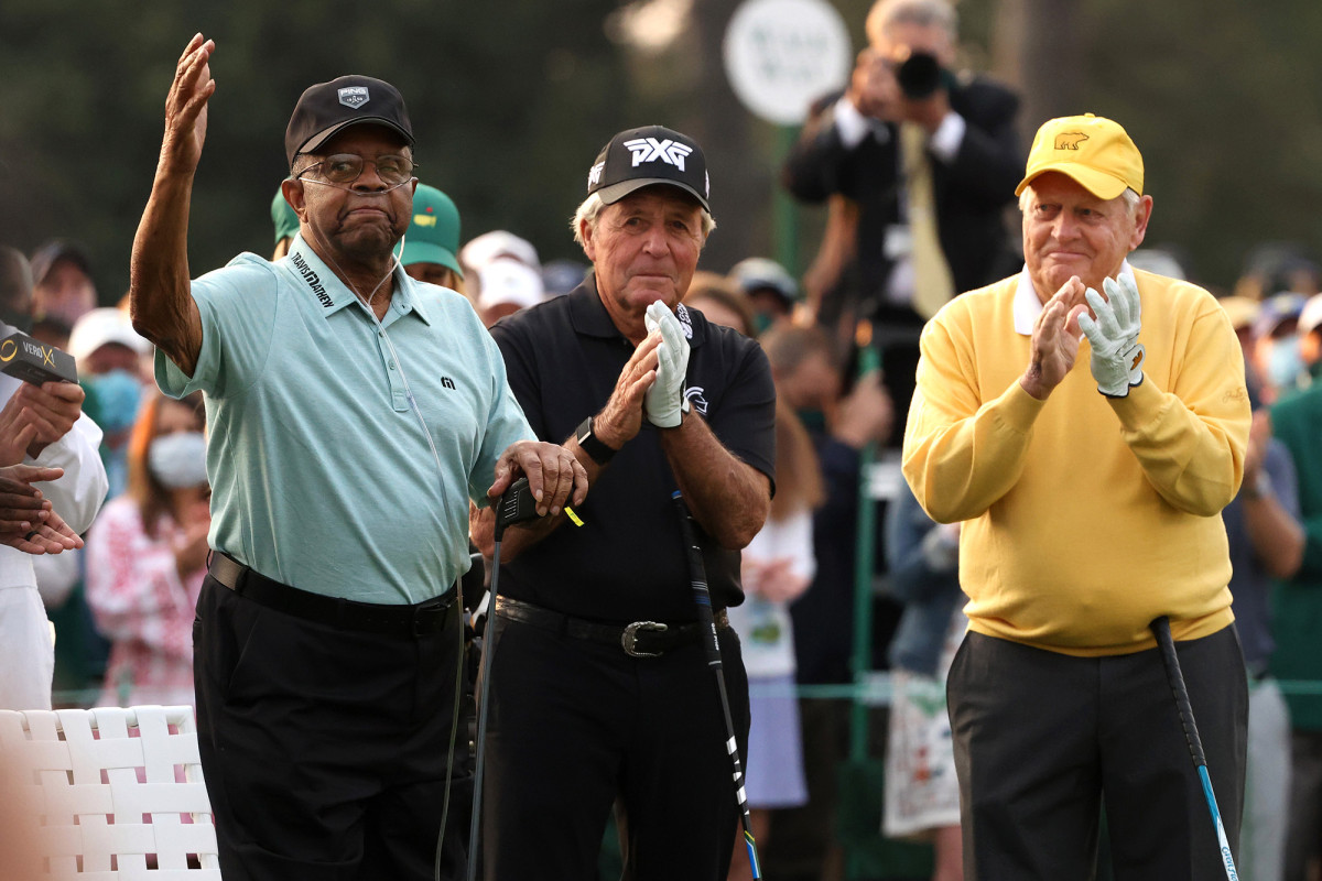 Lee Elder will 'cherish' Masters moment with Jack Nicklaus and Gary Player