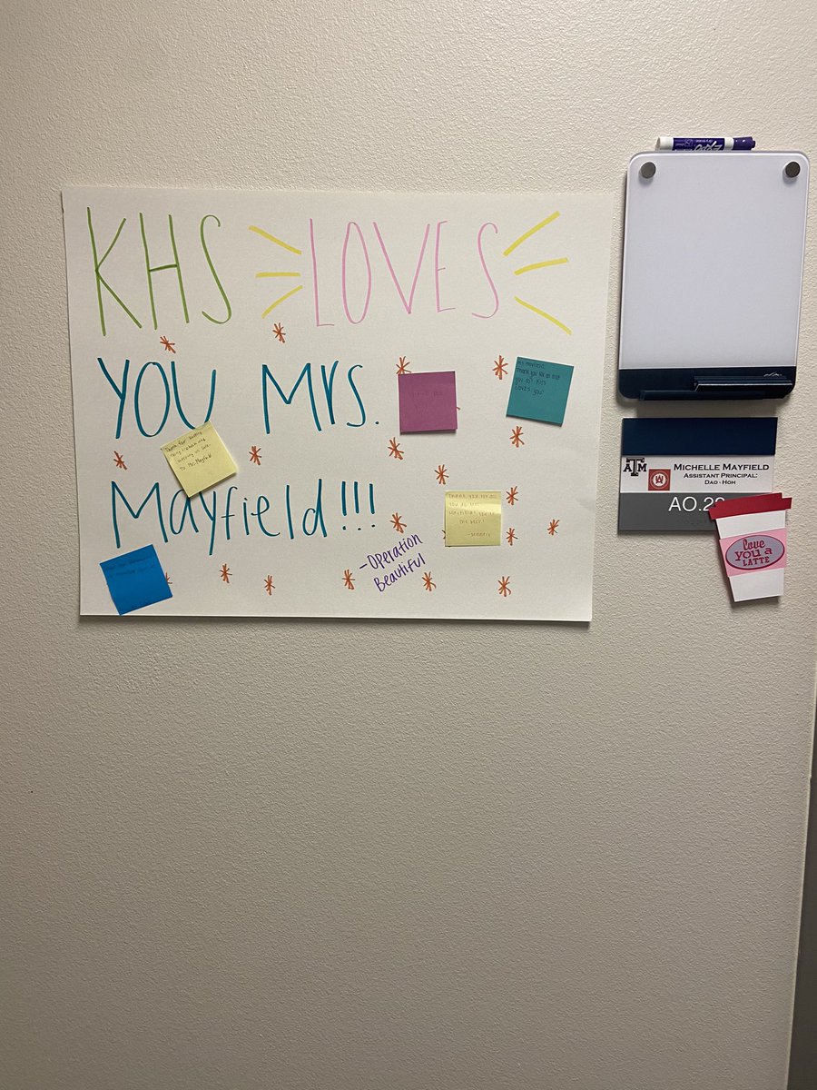 KHSOPBeaut's tweet photo. Happy Assistant Principal Appreciation week!! Thank you to all of our wonderful APs❤️ @KHSIndianNation @MrsSimmonsKHS https://t.co/slzw9OvpAf