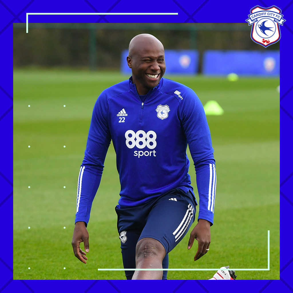 CardiffCityFC's tweet photo. 😀💙 @Sol14Bamba
"There's still a long way to go, but it's a very important step for me and one that I'm so happy to take."
📺📰 Sol gives an update on his battle as he takes part in light training with the #Bluebirds ➡️ https://t.co/fS98MvFAcD
#CityAsOne https://t.co/nZfLdWkUmZ