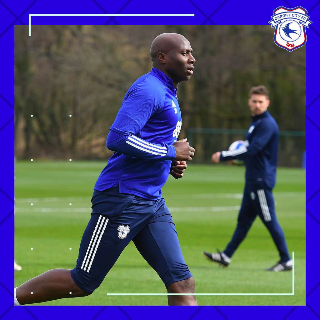 CardiffCityFC's tweet photo. 😀💙 @Sol14Bamba
"There's still a long way to go, but it's a very important step for me and one that I'm so happy to take."
📺📰 Sol gives an update on his battle as he takes part in light training with the #Bluebirds ➡️ https://t.co/fS98MvFAcD
#CityAsOne https://t.co/nZfLdWkUmZ