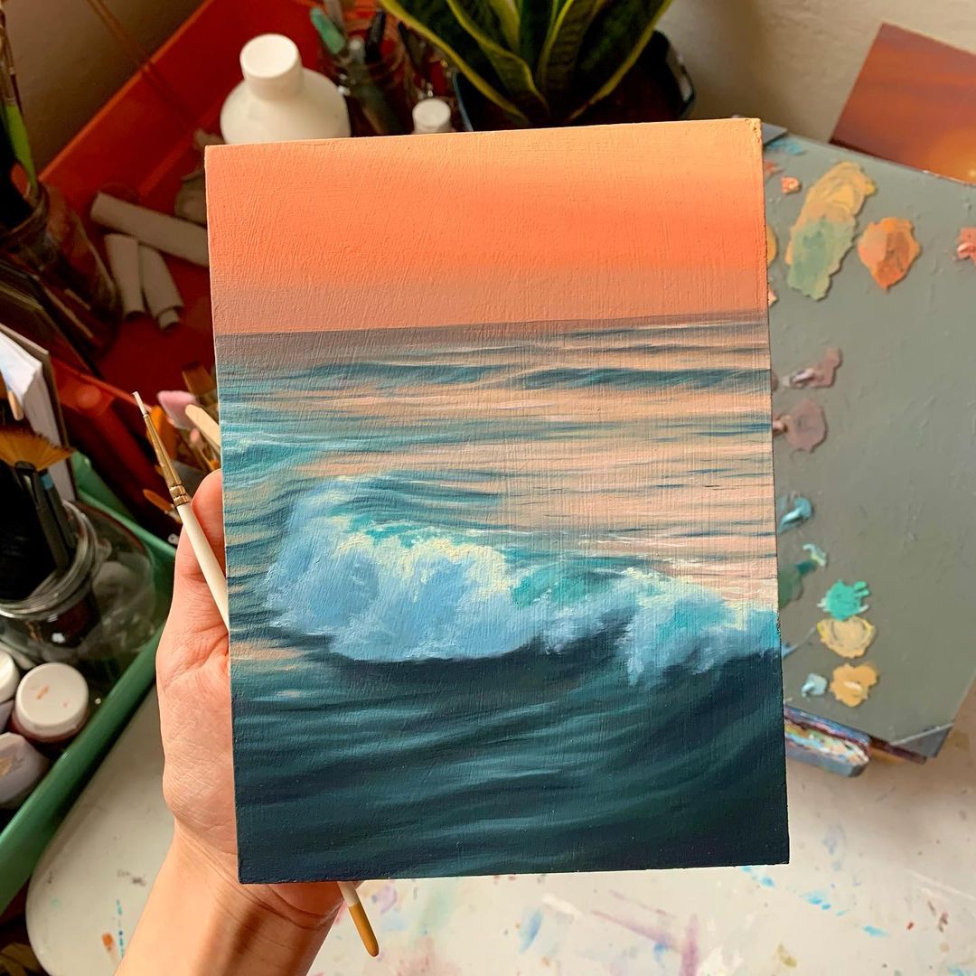 BestOfMeow's tweet photo. Painting by Emily Mackey https://t.co/MtTKT6QQDl