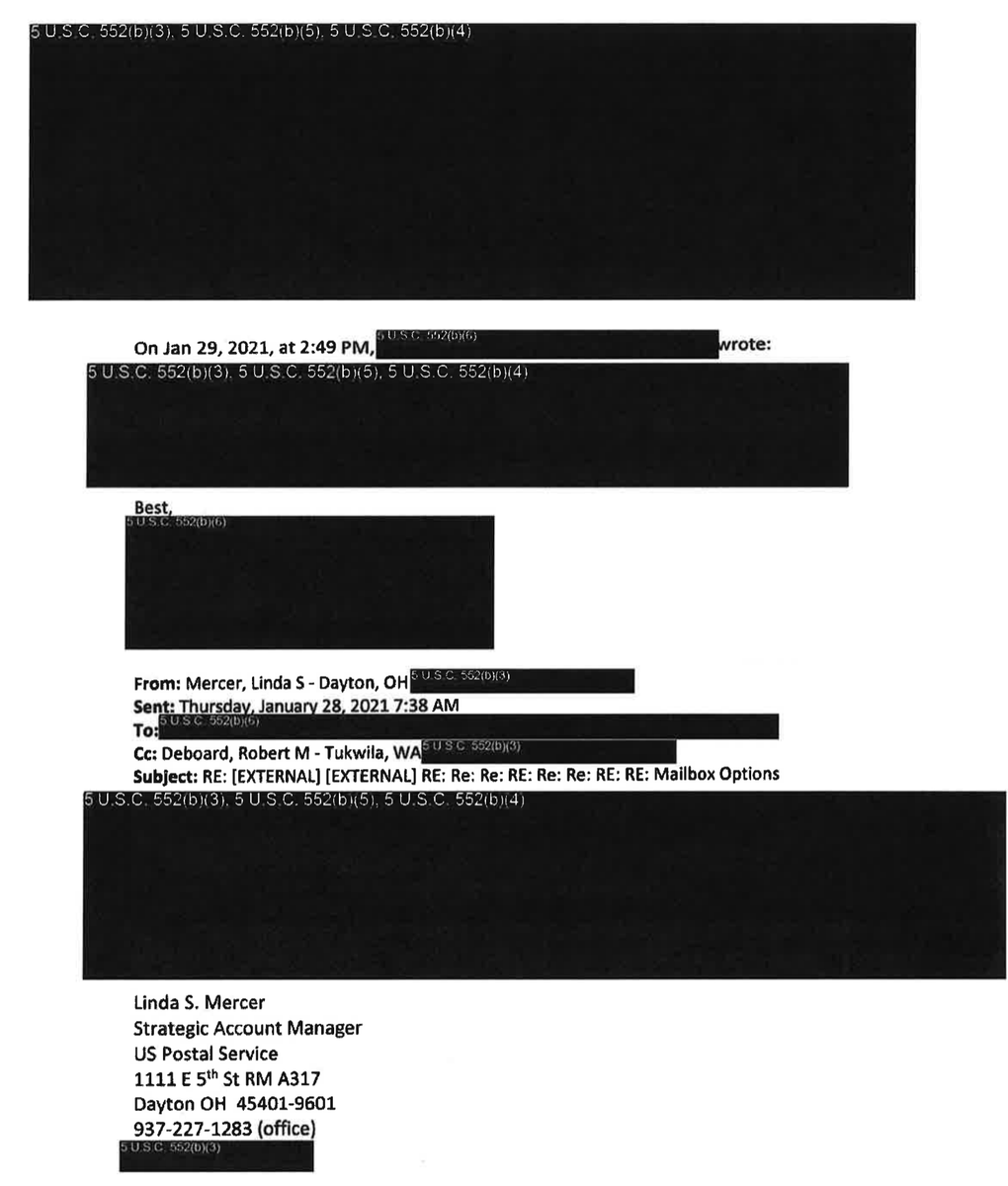 The emails were obtained through a FOIA request by  @RWDSU.Many of the exchanges have been almost entirely redacted & any mentions of Amazon officials has been removed.But here are some key findings that we have been able to glean from the FOIA.