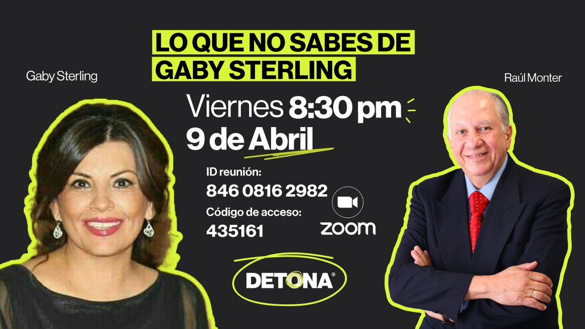 raulmonter4's tweet photo. Te invito a ver, escuchar y participar en la entrevista a Gaby Sterling mañana viernes 9 de abril. Ha sido una de las principales promotoras del voto ciudadano libre a través de la plataforma Poder Ciudadano Mx para vencer el abstencionismo este 6 de junio. Ahí te saludo https://t.co/TClxbT5Cz1
