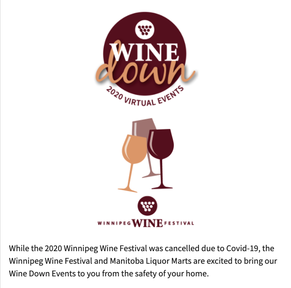 International Cellars Inc. (@icellars) on Twitter photo Wine Down and enjoy <a href="/WpgWineFest/">Winnipeg Wine Fest</a> sponsored by <a href="/LiquorMarts/">Manitoba Liquor Mart</a> from the comfort of your home this year 🎉 🍷
Click here for event details: ow.ly/dTtQ50Ek6dp Wine Down and enjoy <a href="/WpgWineFest/">Winnipeg Wine Fest</a> sponsored by <a href="/LiquorMarts/">Manitoba Liquor Mart</a> from the comfort of your home this year 🎉 🍷
Click here for event details: ow.ly/dTtQ50Ek6dp