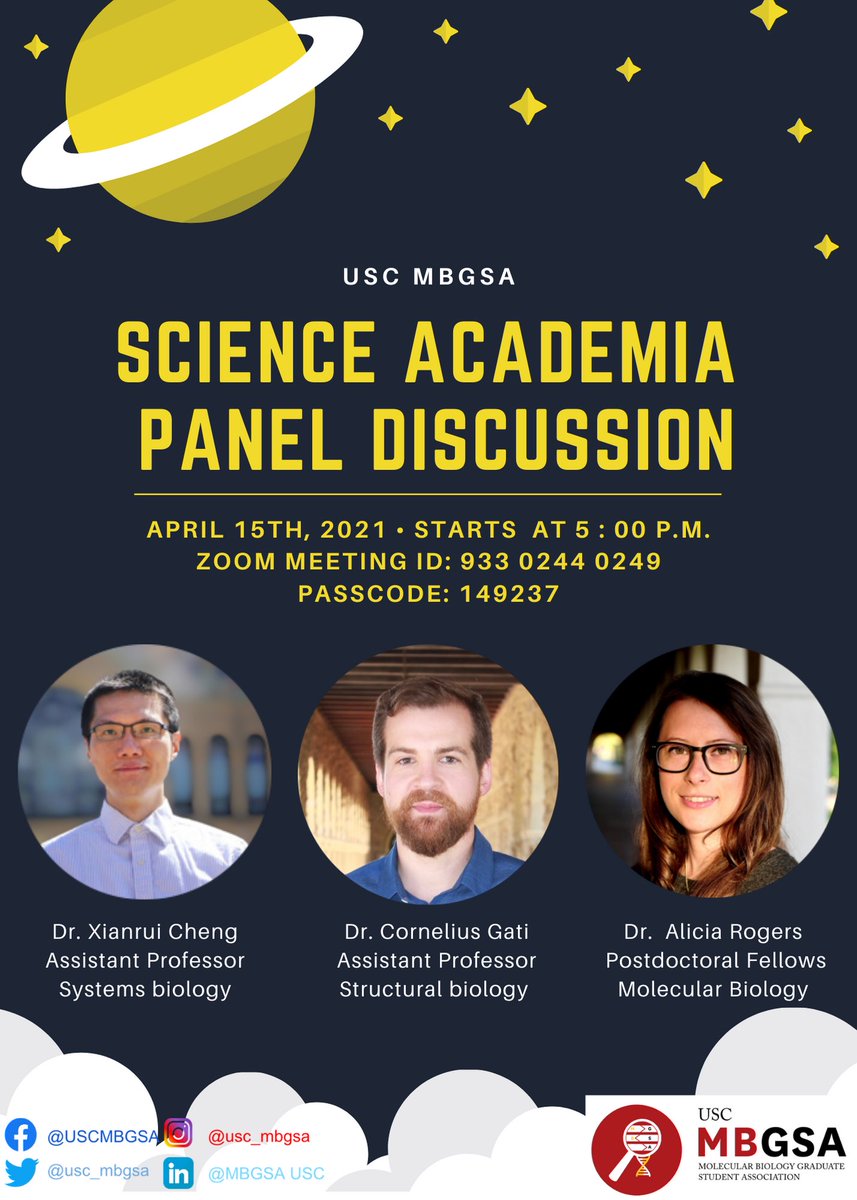 We are having a special Academia panel discussion on Thursday April 15th <a href="/5pm/">5pm.co.uk</a>!

We have 3 speakers, Dr. Cornelius Gati, Dr.Xianrui Cheng, and Dr. Alicia Rogers, who will share their paths, experiences, and answer your questions.