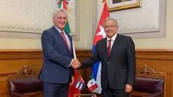 Supe del agradecimiento del Presidente <a href="/lopezobrador_/">Andrés Manuel</a> en su mañanera de este jueves. México es especialmente entrañable para los cubanos y parte de #NuestraAmérica. Es un honor y un placer servirle. Cuente siempre con #Cuba. #CubaSalvaVidas #CubaPorLaVida