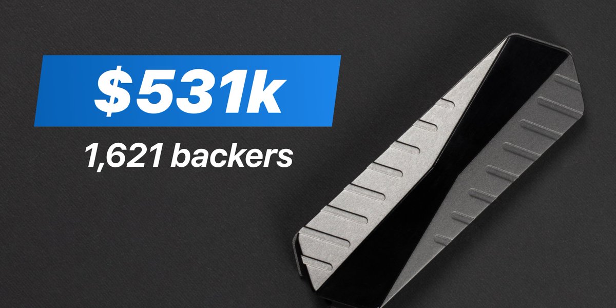 gigadrive_ssd's tweet photo. Congratulations.🤩
With the help of 1,621 backers, we smashed $500k on Indiegogo.
Thank you all. https://t.co/b93MkOZlw4