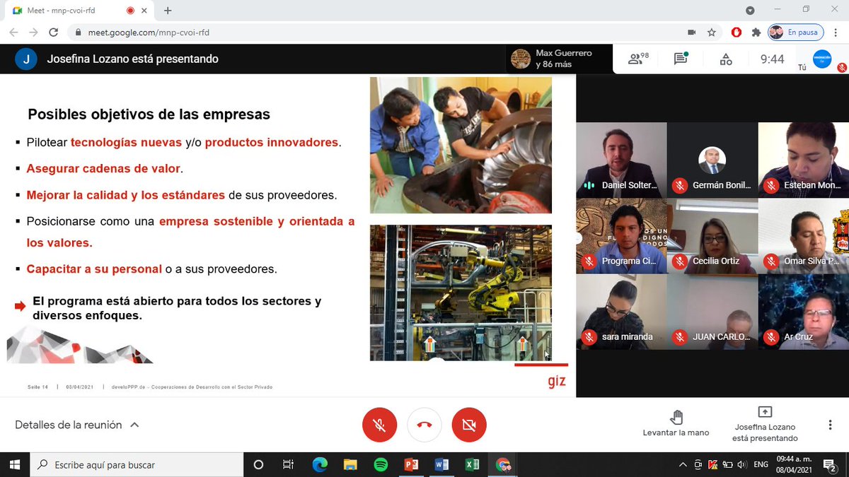 Innovacion_Leon's tweet image. Se presento el programa DeveloPPP, el cual apoya empresas que tienen una idea de proyecto que contribuya al cumplimiento de los Objetivos de Desarrollo Sostenible.