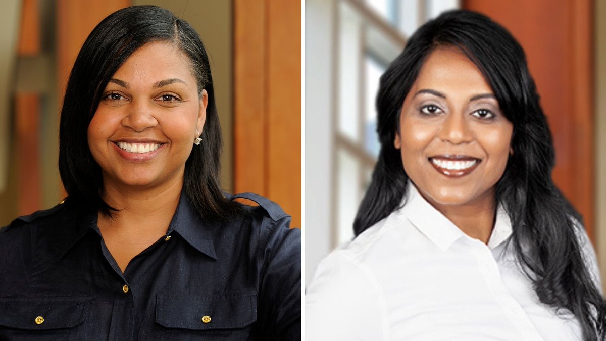 JHUNursing's tweet photo. From the @JHU_Alumni, Dr. @BaptisteDiana and Dr. @VinciyaPandian are 2021’s “Excellent Teachers” https://t.co/horAFw2NB6 https://t.co/umWrnuJUph