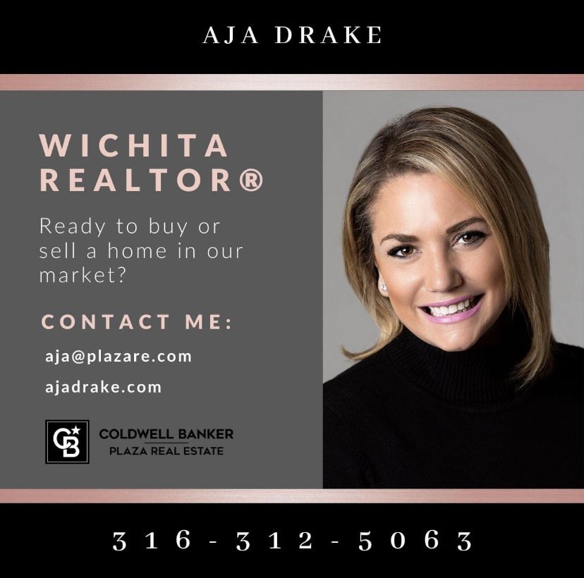 aja_realtor's tweet photo. Are you ready to buy or sell a home in #Wichita or the surrounding areas? Contact me today to find out how I can help make your experience a breeze. 316.312.5063 aja@plazare.com
#soldbyaja #ajalists316 #AccreditedBuyersRep #ilovewichita #fivestaragent #awardwinningrealtor https://t.co/p2QVbibQug