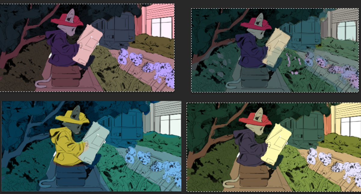 This is @heartleaved's cat for a very late art trade! 
Here's the process pics! 