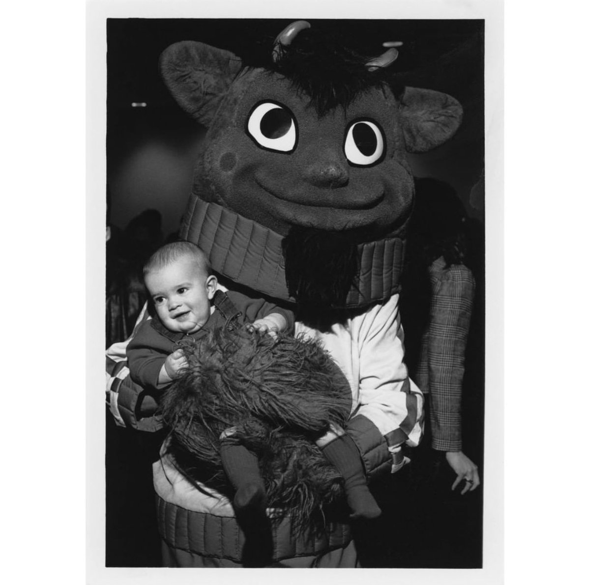 dpuFutureAlumni's tweet photo. The Blue Demon mascot has taken on many forms in its evolution &amp; was first dubbed DIBS in 1999. 😈 Can you name any of DIBS past forms, such as this one pictured below from 1988? #TBT #DIBS https://t.co/NizZKsaegl