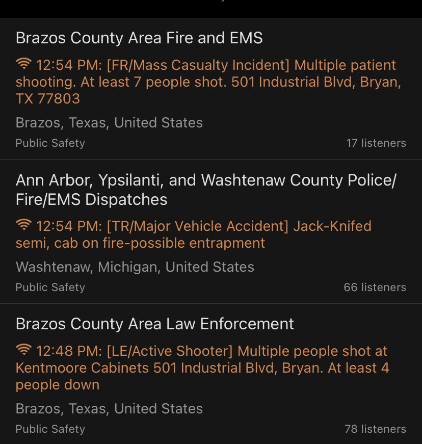 At least 7 people shot at Kent Moore Cabinets Headquarters in Bryan Texas active shooter situation. #bryan #bryantexas #texas #activeshooter #prayfortexas #brazoscounty #brazos