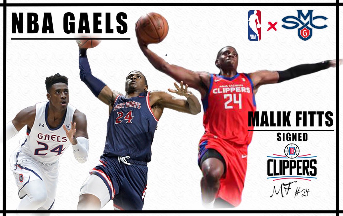 Good luck to <a href="/MalikFitts/">Lik</a> as he begins his NBA career with the <a href="/LAClippers/">LA Clippers</a> #nbagaels #progaels