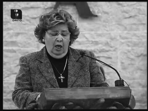 My grandmother singing out loud in a church (1963)