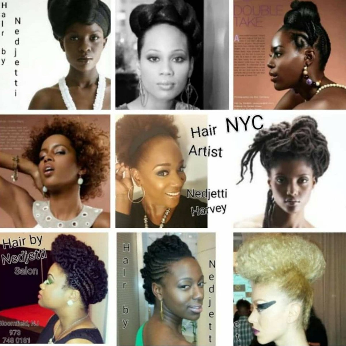 HairbyNedjetti's tweet photo. #HairMeOut® #NedjettiHarvey #Cosmetologist #HairArtist #SetLife💞vibes

💇🏾‍♀️ #Nedjetti 22yrs of passion #StylingHair since age 7 🤜🏾47yrs✂️

#Celebrities #Beauty #Fashion #Television #Film #Runway #RedCarpet #Campaign #Editorial #BeautyMagazine #FashionMagazine #HairMagazine
❤🖤💚 https://t.co/rVpVDgBqsi