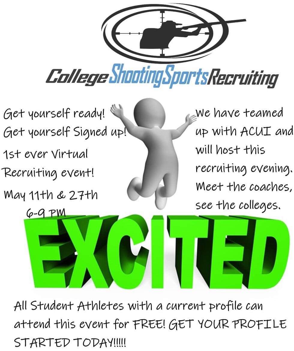 CollegeShooting's tweet image. Get ready! Get your profile built Today!!!! collegeshootingsportsrecruiting.com #getcommitted #keepshooting #collegeshootingsportsrecruiting #acuiclays #midwayusafoundation