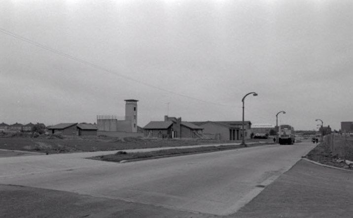 DubFireBrigade's tweet photo. #ThrowbackThursday is Finglas fire station which opened  in April 1972. Costing 97,000 punts, it is home to
🚒one fire engine 
🚑one ambuance
👩‍🚒District Officer

It is also a station that #recycles and #repurposes to a great extent including former vehicles #tbt https://t.co/XwVDlsQbl1