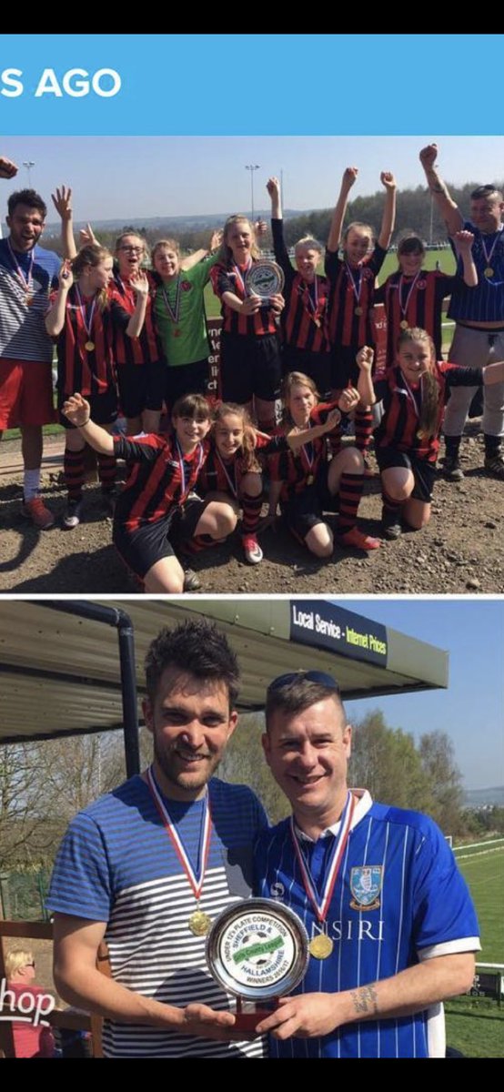 4 yrs ago today miss you so much bud, our 1st piece of silverware together for our daughters u12 <a href="/DronfieldTownFC/">Dronfield Town FC</a> team havin a few beers for you tonight. Love ya